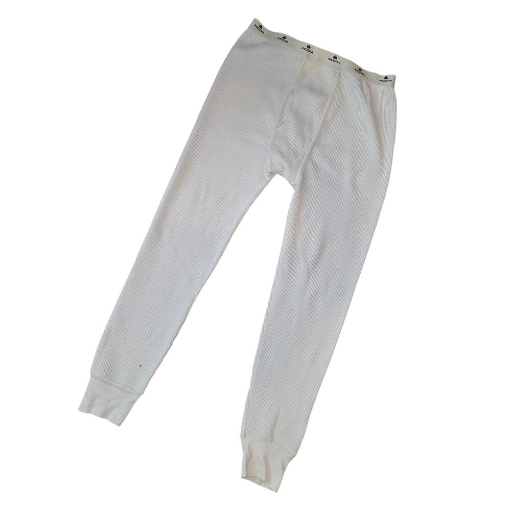 Indera Heavyweight‎ Cotton Waffle Long Johns Thermal Underwear Men sz XL 42-44